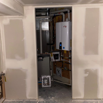 Basement Drywall Progress!