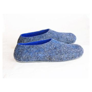 Mens Felt Slippers