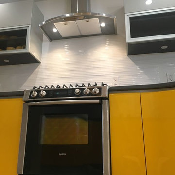 Modern Yellow Kitchen