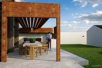 silver house