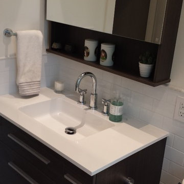 Small 4 piece bathroom - Roncesvalles Village