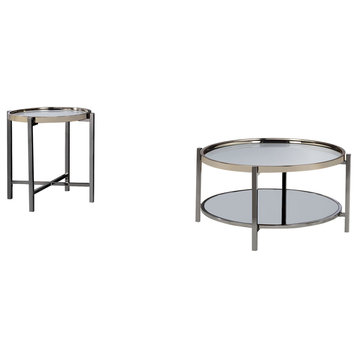 Monaco 2-Piece Set, Occasional Set, Coffee Table & End Table
