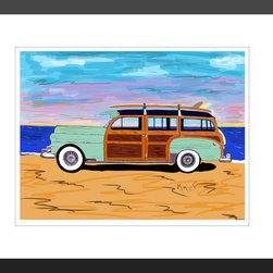 Fine Art Prints-Beach Woody - Fine Art Prints