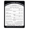 Removable Cooking Temperature Label
