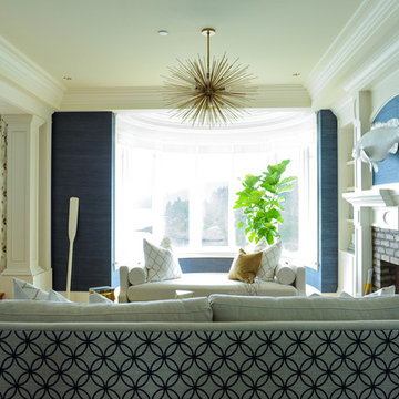 West Vancouver Home Renovation - Living Room