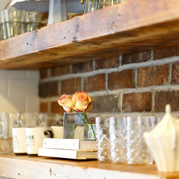 Everyday dishes, glassware and kitchen accessories.
