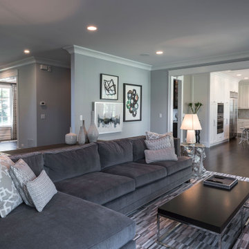 Custom Living Room Couch Area