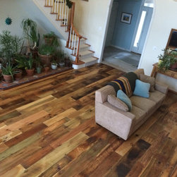 Reclaimed Barnwood Plank Flooring - Hardwood Flooring