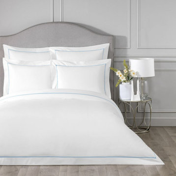 Plaza With Duvet Cover Queen, Royal Sateen
