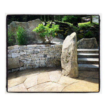 Bellingham, Wa- Dry Stone Landscape features