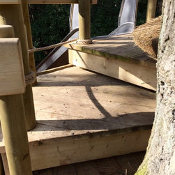 Decking and multi-height decks - Garden Playhouses