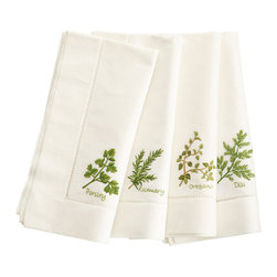 FROM THE GARDEN NAPKINS &ndash; HERBS - NEW - Products