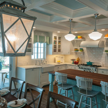 Transitional Style Kitchen Dining