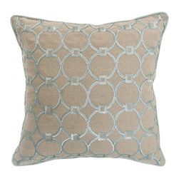 Kaycey Mint Throw Pillow - Decorative Pillows
