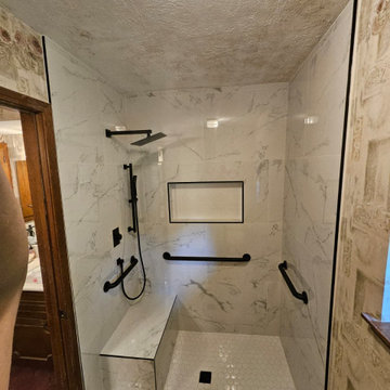 ADA Shower build up.