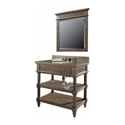 Luxe Bath Works - Toscano Collection 36" Bathroom Vanity B7037BV36-O136 - Bath Products
