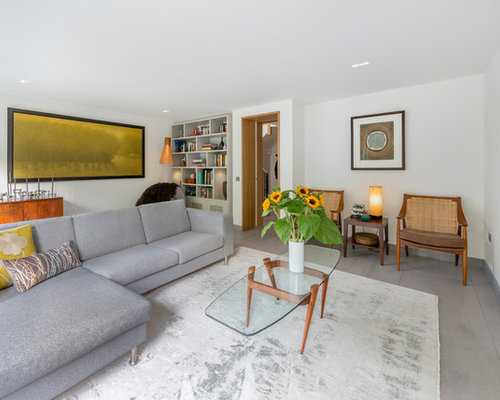 Modern Enclosed Living Room Design Ideas, Remodels & Photos | Houzz