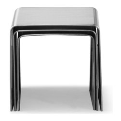 Aura Nesting Tables by Zuo Modern - Coffee Tables