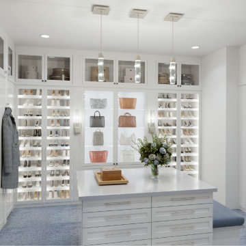 Modern Luxe Walk-In Closet