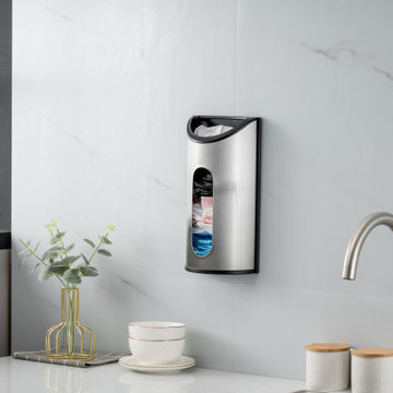 Wall Mount Stainless Steel Bag Holder