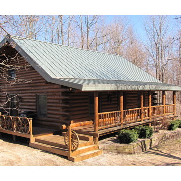 Aged Copper Roof by Master Steel Roofing
