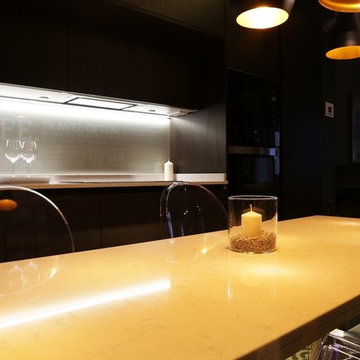 Cocina en Luxury Apartments