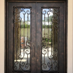 Classic Wrought Iron Door Designs - Front Doors