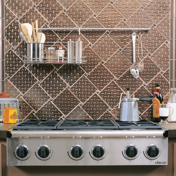 Industrial Kitchen Backsplash