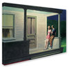 Edward Hopper 'Summer Evening' Canvas Art, 24 x 18