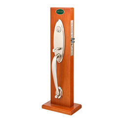 Emtek 3302 Brass Mortise Memphis Entry Set - Products