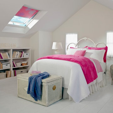Skylights in Contemporary Bedrooms