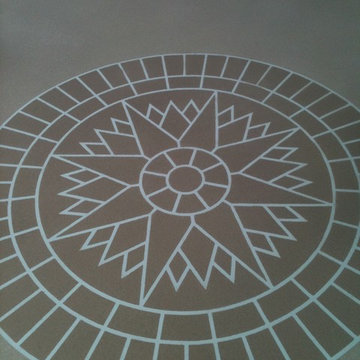 Spray Texture Concrete Overlay