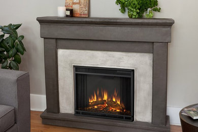 Real Flame Cascade Gel Fireplace