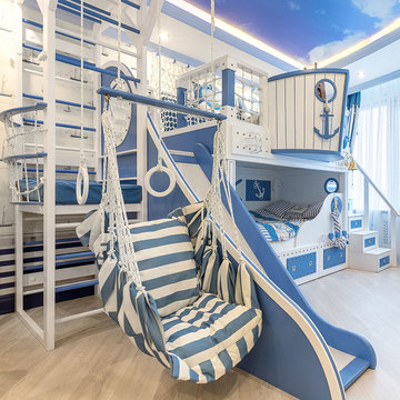 Реализация детской комнаты, к проекту "Морская рапсодия"