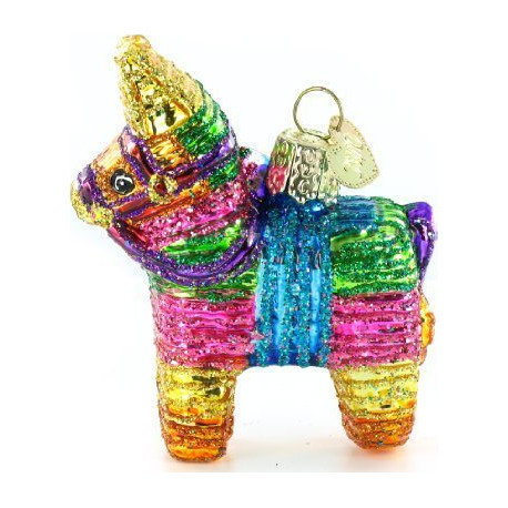 Old World Christmas Pinata Glass Blown Ornament