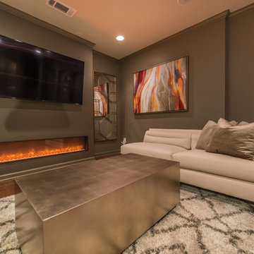 Contemporary Basement