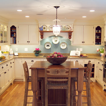 Farm House Painted White Kitchen