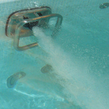 Piscina interrata per centro benessere