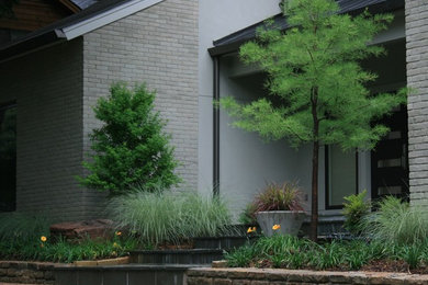 Inspiration for a traditional landscaping in Dallas.