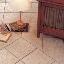 Romagna Tuscany Ceramic Floor Tiles in  13" x 13" or 16" x 16" - Five Shades - Wall And Floor Tile