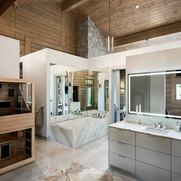 Missouri Hybrid Log & Timber Home - Stone County Residence
