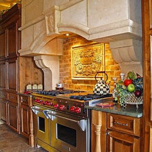 fireplace and hood