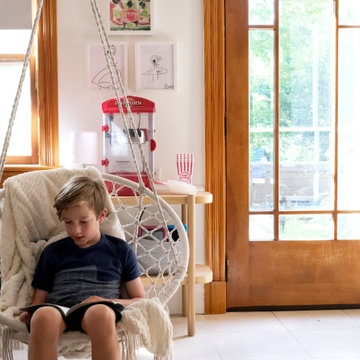 Kids Basement Workspace