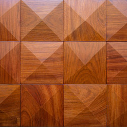 Pyramids - Wood Wall Jatoba - Products