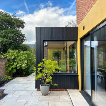 Black Timber Clad Extension