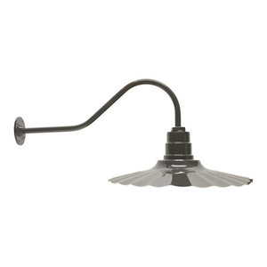 20 Large Steel Lighting Shade 23 Gooseneck Barn Light Gooseneck Barn Light