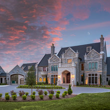 Driveway And Landscape