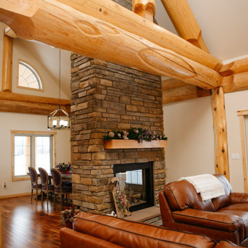 The Alberta Ranch Post & Beam Design