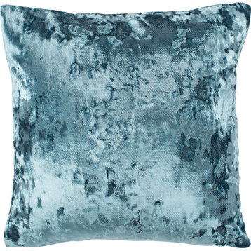 Gili Pillow - Blue, 18x18