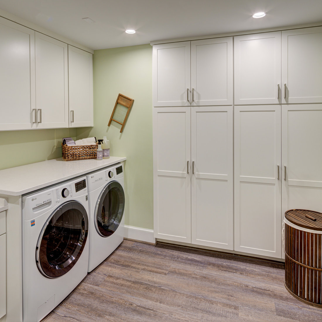 Basement Laundry and Bath